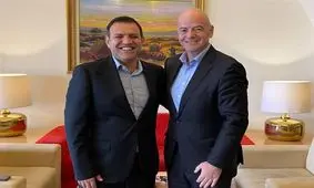 برنامه‌ریزی برای دیدار رئیس FIFA با رئیس‌جمهور 