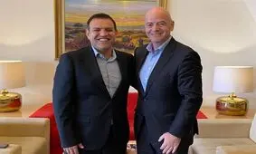 برنامه‌ریزی برای دیدار رئیس FIFA با رئیس‌جمهور 