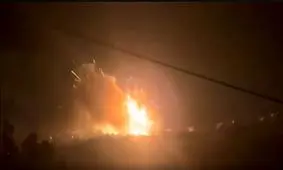 حمله اسرائیل به منطقه مرزی سوریه و لبنان

