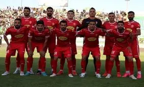 بازوبند مشکی پرسپولیس برای بازی با شهرخودرو


