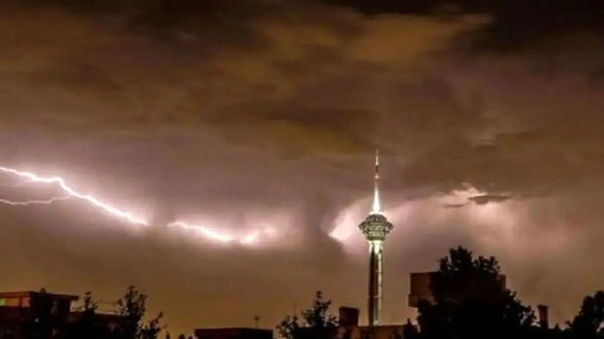 طوفان و باد شدید تهران را در برخواهد گرفت