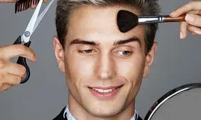 آرایش‌ سنگین دامادها برای شب عروسی