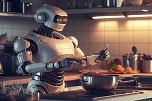 ربات سرآشپز کنترلش را از دست داد/ ویدئو