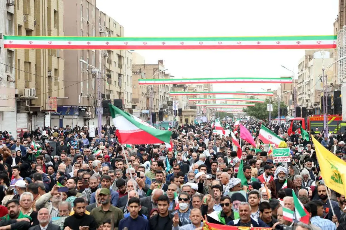 مصاحبه یک شهروند در راهپیمایی: یا مرگ یا وطن