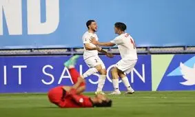 صعود نوجوانان تیم ملی با عبور از کره جنوبی/ ویدئو