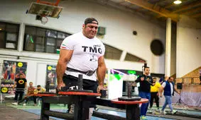 هت‌تریک قوی‌ترین مرد ایران در جام بین‌المللی پوریای ولی در ازبکستان

