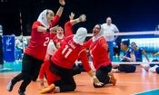 برتری تیم والیبال نشسته زنان ایران برابر هند در قهرمانی آسیا

