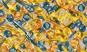 تست بینایی/ زنگ پنهان میان کلیدها را در مدت زمان کوتاهی پیدا کنید