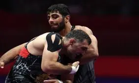 راهیابی کشتی گیر مازندرانی به نیمه نهایی