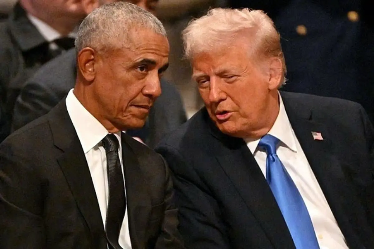 لحظه‌ای که دونالد ترامپ، اوباما را به گریه انداخت 