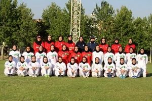 نخستین تمرین تیم ملی فوتبال زنان

