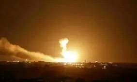 کنسولگری آمریکا در اربیل، در آتش حملات ایران می‌سوزد| فیلم