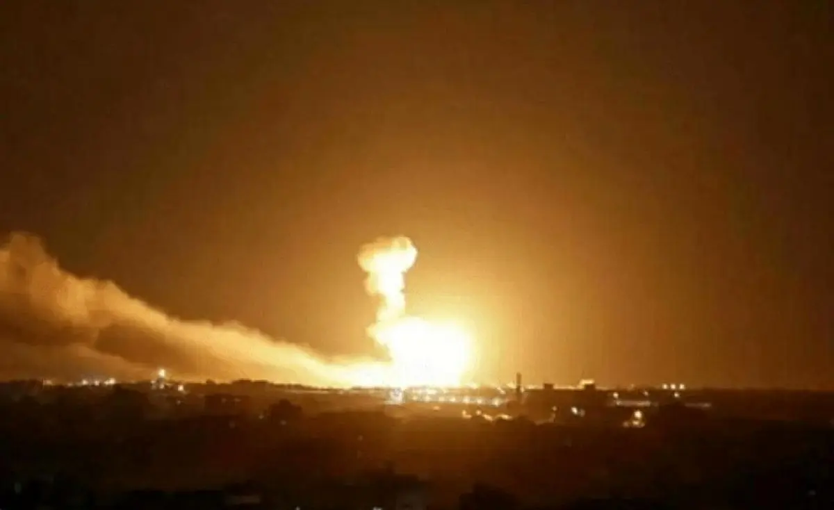 کنسولگری آمریکا در اربیل، در آتش حملات ایران می‌سوزد| فیلم