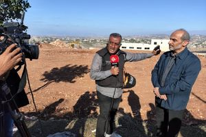 حضور رئیس صدا و سیما در مرز‌های جنوبی لبنان

