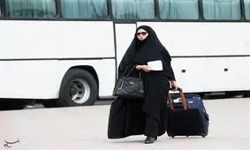 حال و هوای زائران اربعین در ترمینال مسافربری قم به روایت تصویر