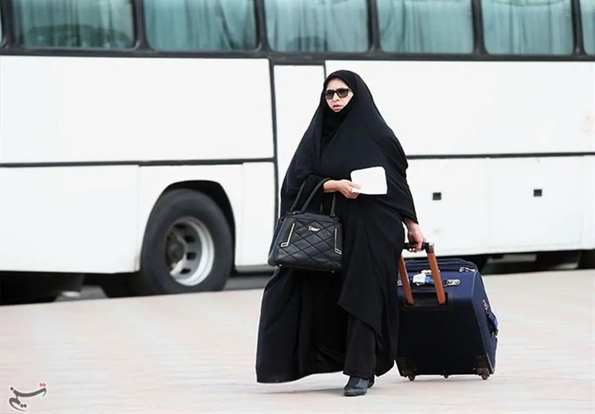 حال و هوای زائران اربعین در ترمینال مسافربری قم به روایت تصویر