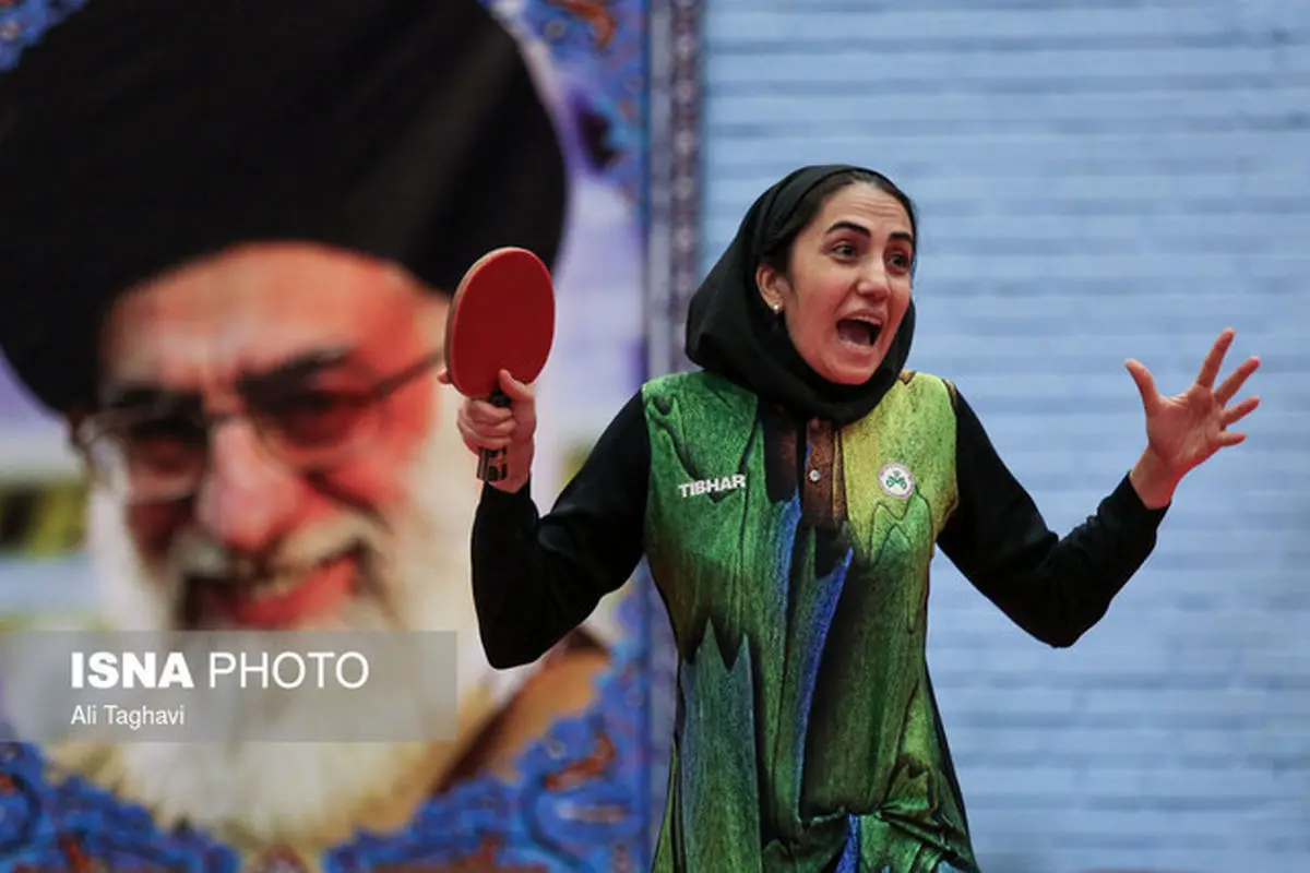 حذف بانوی پینگ پنگ باز ایران از مسابقات آزاد بلژیک