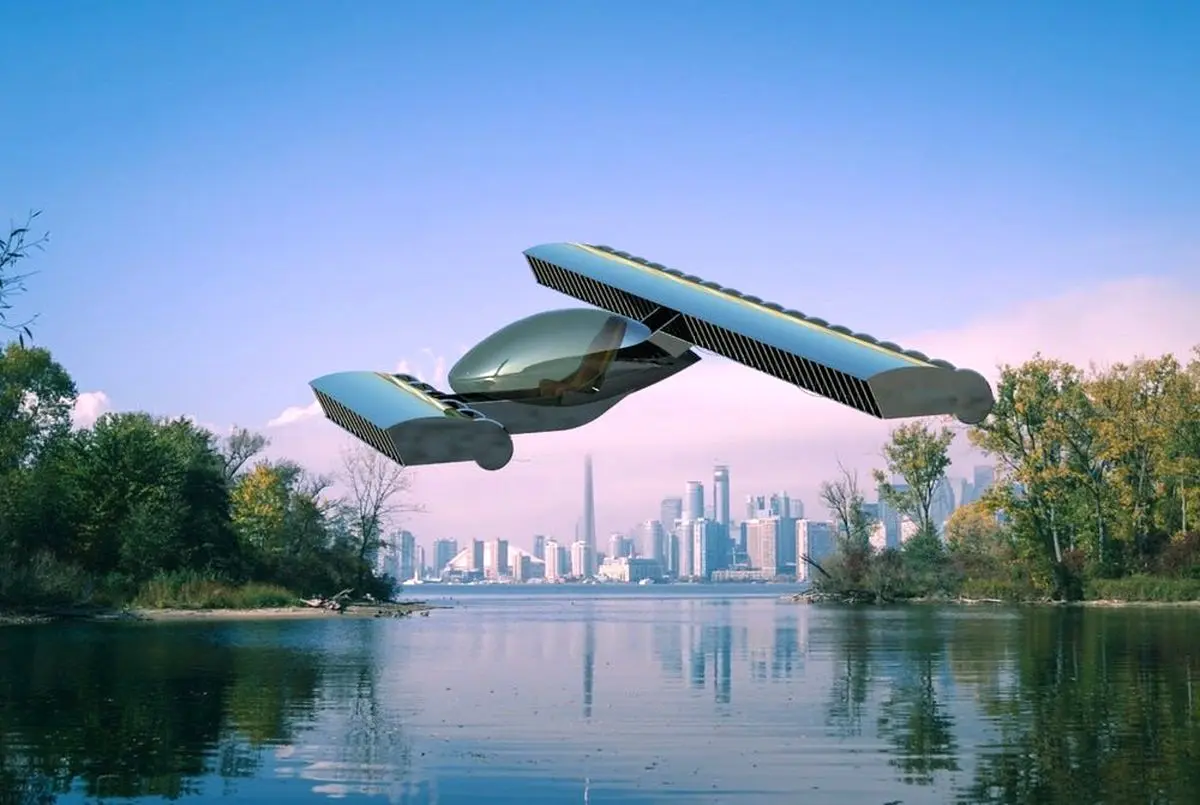 وسیله نقلیه هوایی که با بال متحرک پرواز می کند