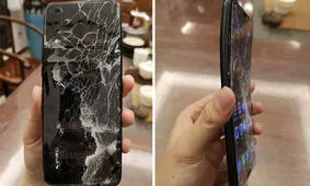 هواوی پی 20 بعد از سقوطی مرگبار هنوز کار می‌کند + تصاویر