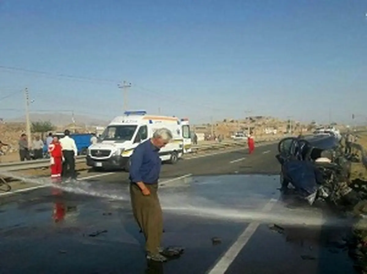 ۲ نفر در تصادف جاده مرند - خوی کشته شدند