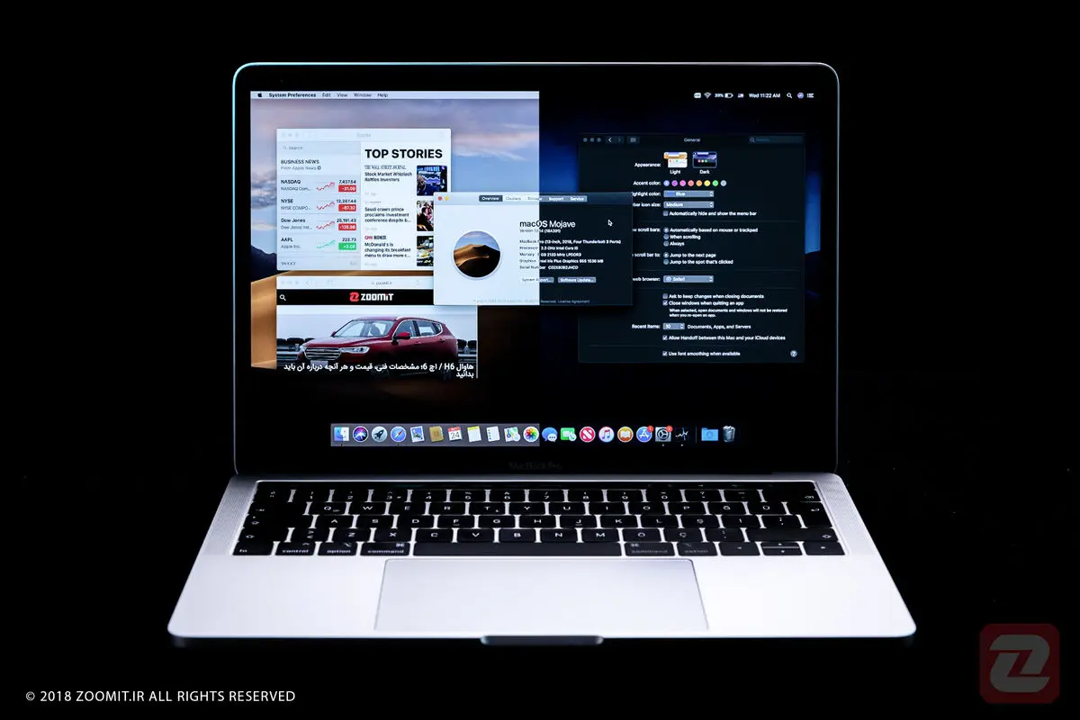 بررسی ویدیویی macOS Mojave
