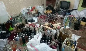 کشف بیش از 12 هزار لیتر مشروبات الکلی دست‌ساز در هرمزگان