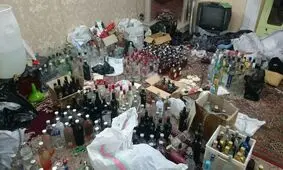 کشف بیش از 12 هزار لیتر مشروبات الکلی دست‌ساز در هرمزگان