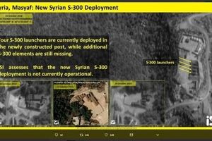 تصاویر ماهواره‌ای از مکان استقرار آتشبارهای اس ۳۰۰ در سوریه