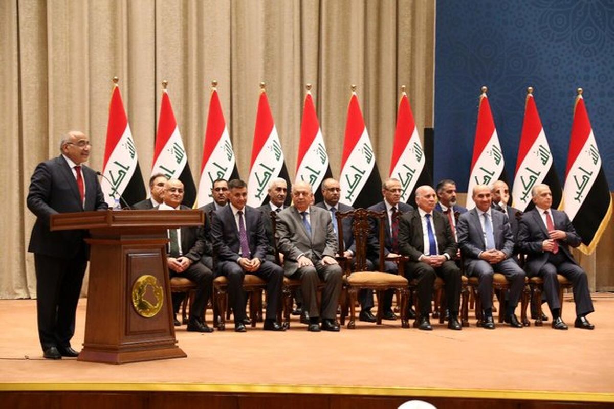عبدالمهدی پستهای وزارتی را از العبادی تحویل گرفت
