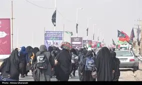 پایانه مرزی مهران و ازدحام کم سابقه زائران