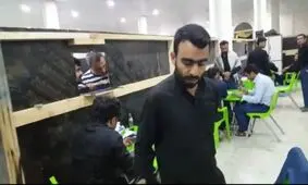 حال و هوای محل تحویل ارز بانک ملی به زائران اربعین