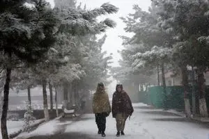 بارش برف و باران شدید در افغانستان جان ۱۱ نفر را گرفت