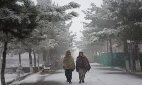بارش برف و باران شدید در افغانستان جان ۱۱ نفر را گرفت
