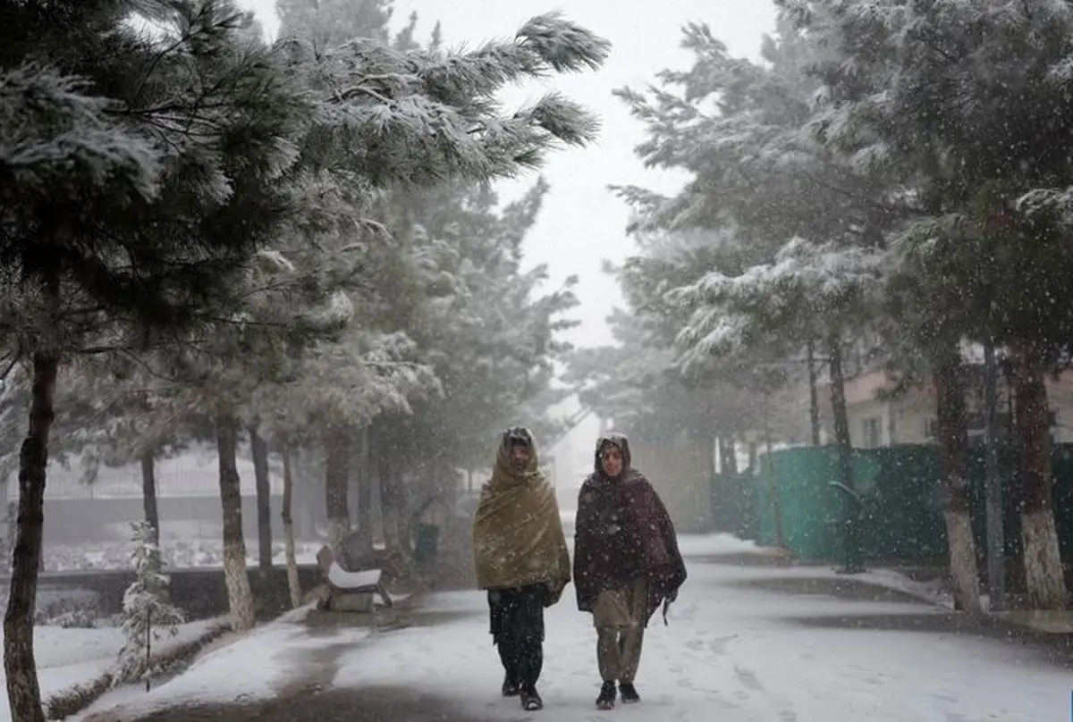 بارش برف و باران شدید در افغانستان جان ۱۱ نفر را گرفت
