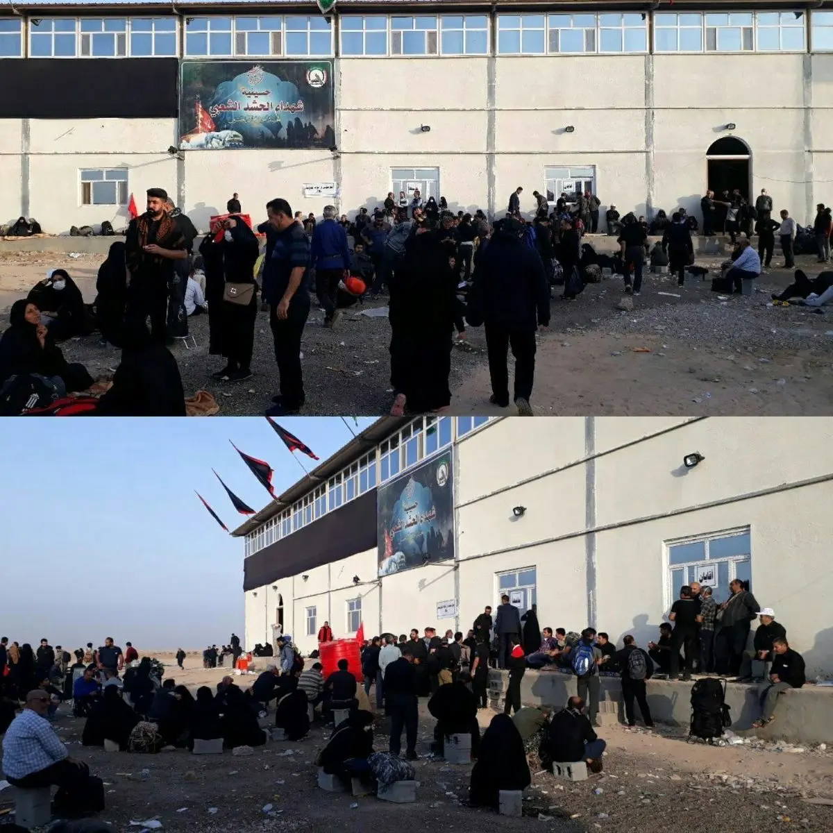 درب های بسته در مرز شلمچه