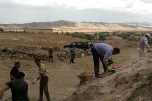 فصل دوم کاوش باستان‌شناسی قلعه شهر تاریخی اوجان آغاز شد