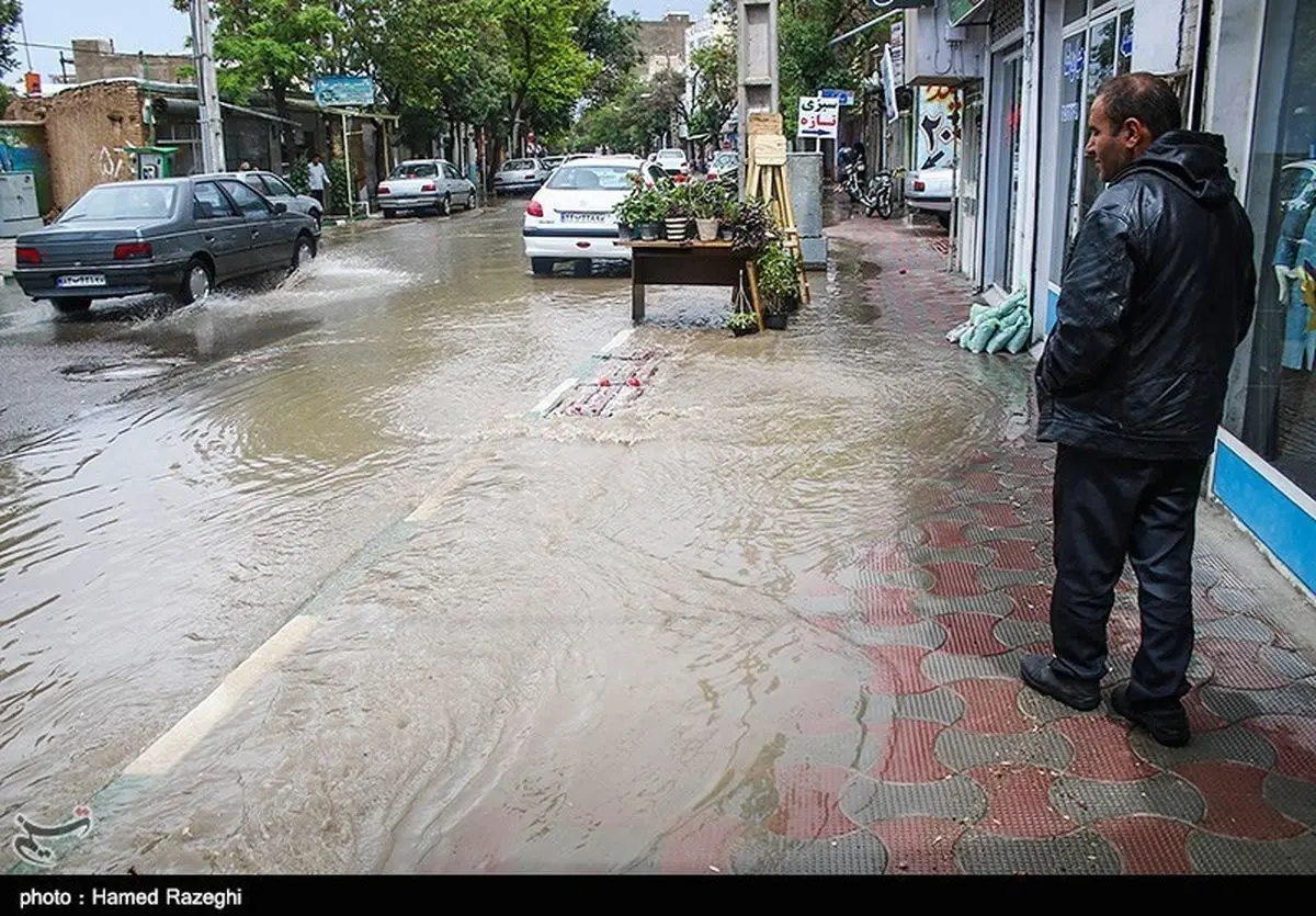 بارش باران استان لرستان را سیلابی می‌کند