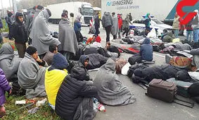 تصاویر دردناک از وضعیت وخیم ایرانی ها در مرز صربستان و کرواسی !