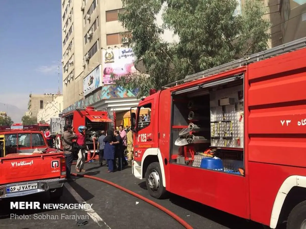 آتش سوزی یک واحد مسکونی در گرگان