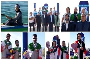 بانوی قایقرانی همدان در مسابقات آب‌های آرام آسیا خوش درخشید