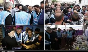 حضور حجت الاسلام رئیسی در پیاده‌روی اربعین+تصاویر