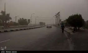 گرد و خاک در جاده‌های ایلام و کردستان/ بارش باران در محورهای ۲ استان گیلان و گلستان