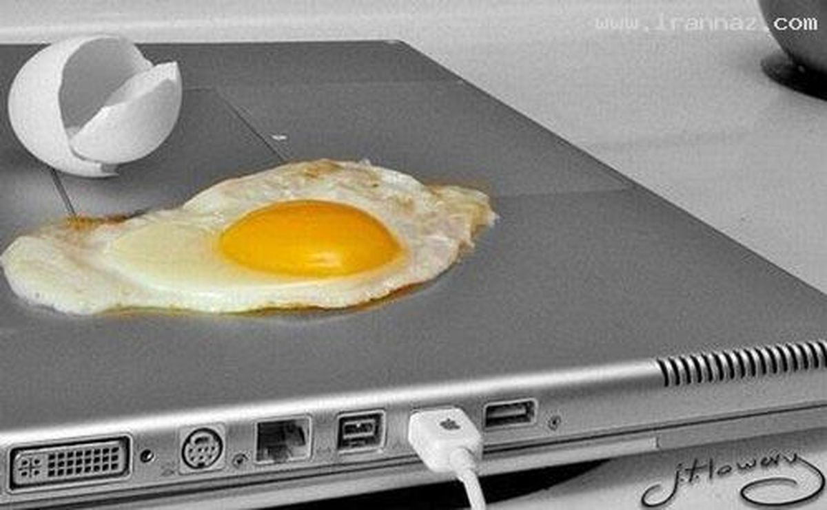 عکس های خنده دار از نحوه استفاده بهینه از لپ تاپ