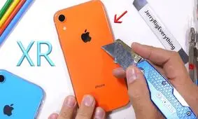 تست مقاومت آیفون Xr