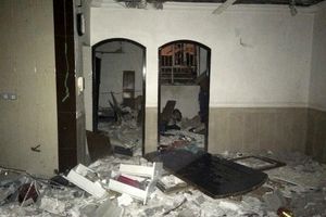 نشت گاز یک خانه را در بهبهان تخریب کرد + تصاویر