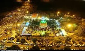 استقبال و پذیرایی مردم شهرستان اندیمشک از زائران اربعین + تصویر