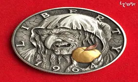 کنده کاری های ظریف و باورنکردنی روی سکه!