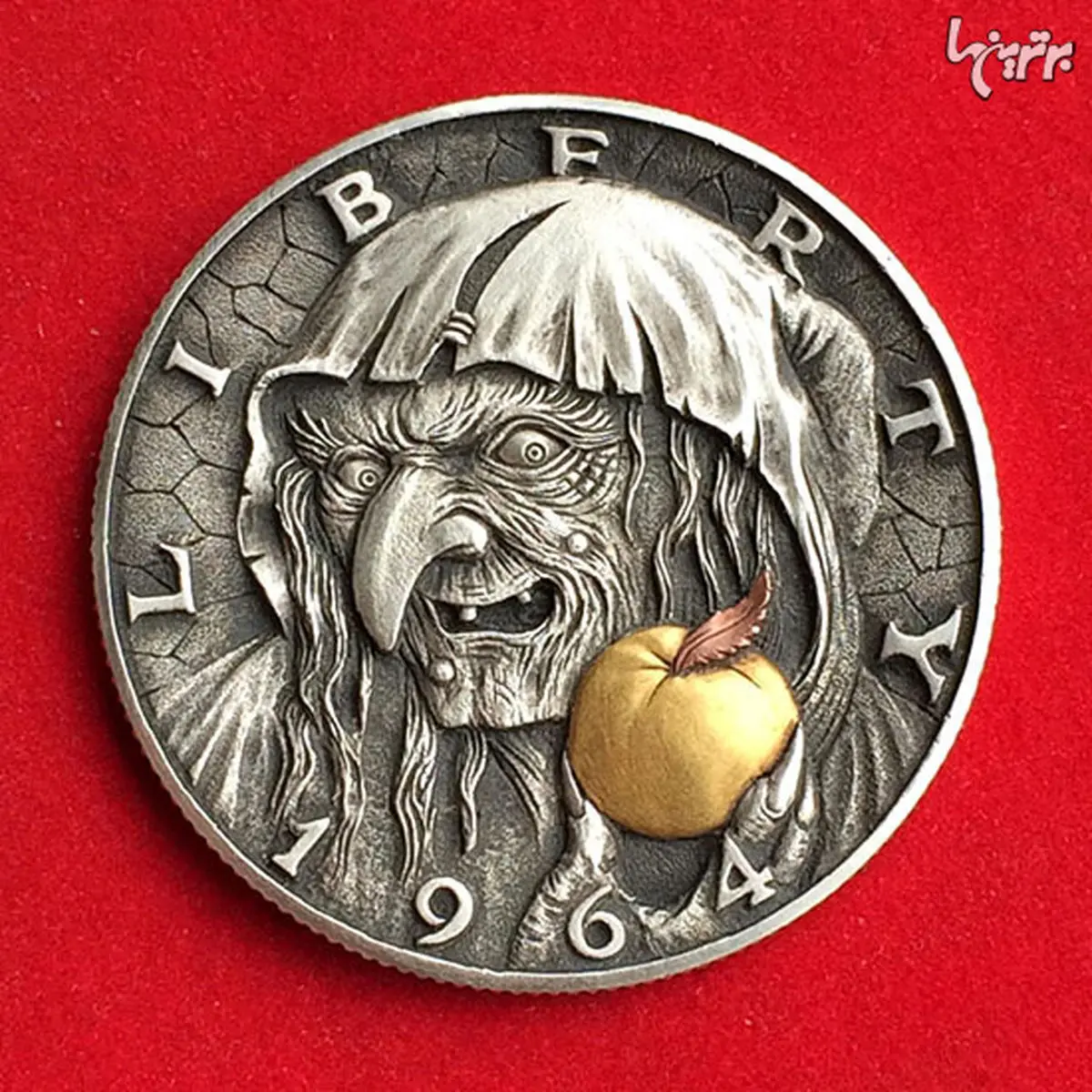 کنده کاری های ظریف و باورنکردنی روی سکه!