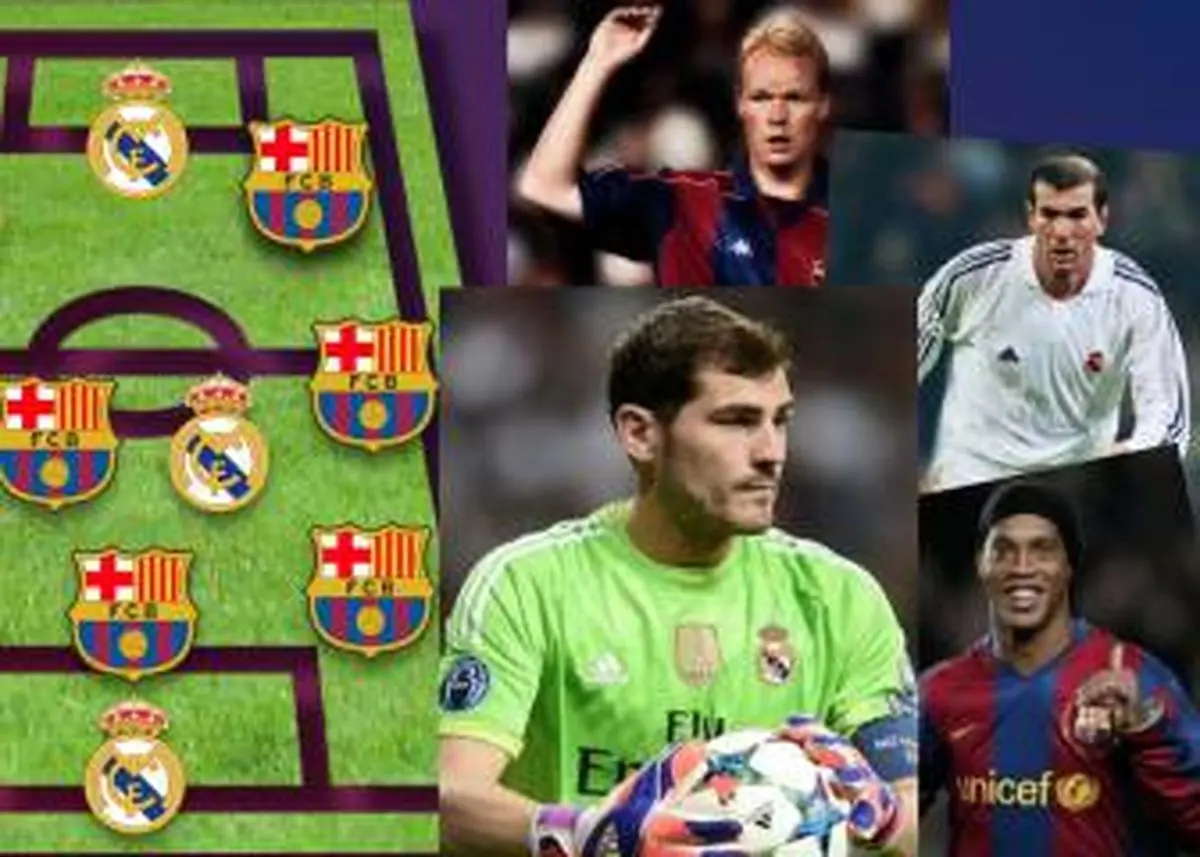 برترین های بازیکنان تاریخ ال کلاسیکو از نگاه سایتAS