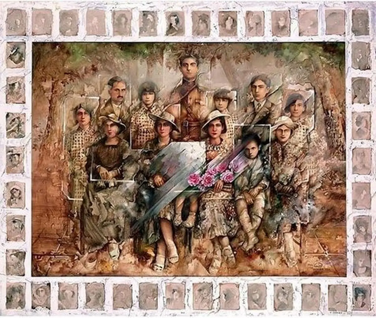 برگزاری نمایشگاهی از نقاش آثار علی حاتمی